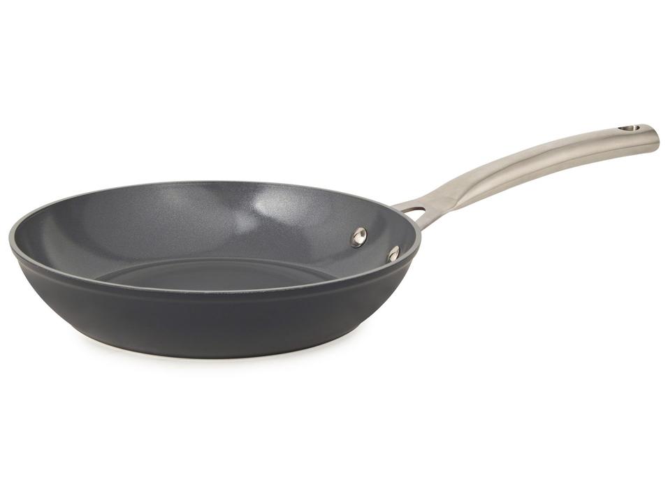 Jogo de Panelas Neuhaus Revestimento Cerâmico de Alumínio Forjado Preto Fundo Triplo 8 Peças Ceramic Prime - 8