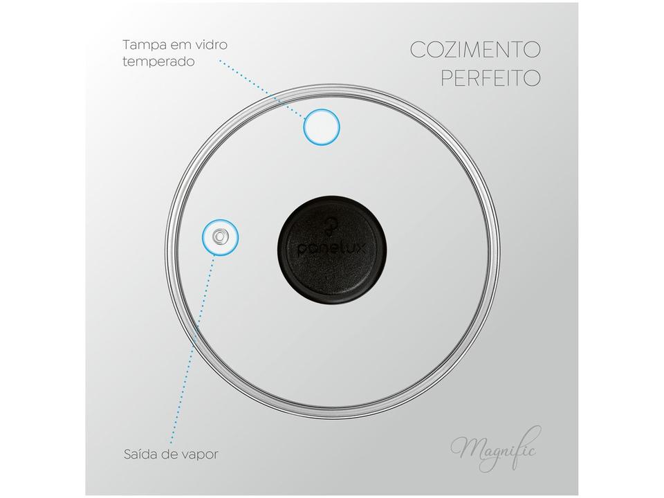 Jogo de Panelas Panelux Antiaderente de Alumínio Grafite 7 Peças Magnific - 13