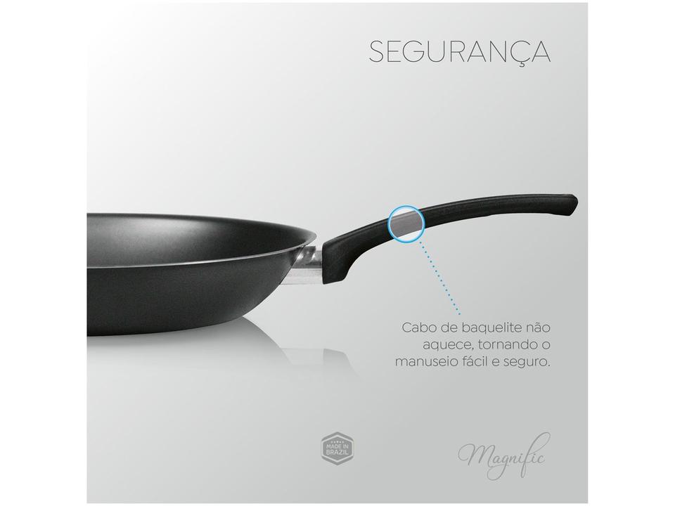 Jogo de Panelas Panelux Antiaderente de Alumínio Grafite 8 Peças Magnific - 11