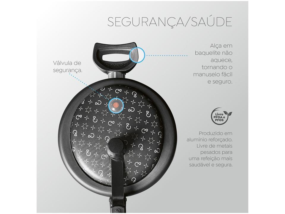 Jogo de Panelas Panelux Antiaderente de Alumínio Grafite 8 Peças Magnific - 5