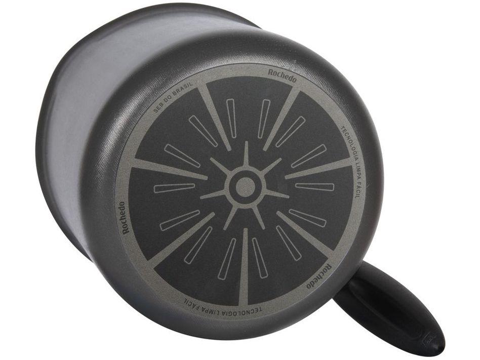 Jogo de Panelas Rochedo Antiaderente de Alumínio Grafite 5 Peças Robusta - 22