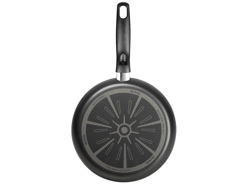 Jogo de Panelas Rochedo Antiaderente de Alumínio Grafite 5 Peças Robusta - 13