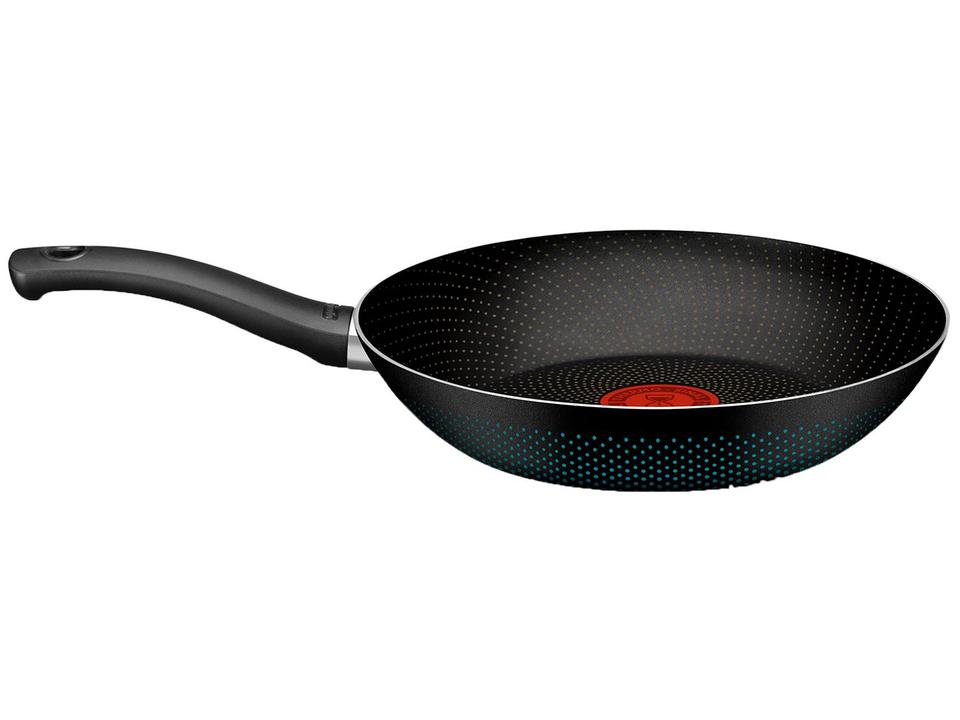 Jogo de Panelas Rochedo Antiaderente de Alumínio Preto e Azul 9 Peças Smart - 8