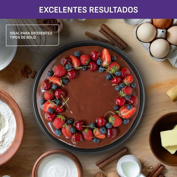 Jogo de Panelas Rochedo Antiaderente de Alumínio Vermelho 11 Peças Facilita - 6