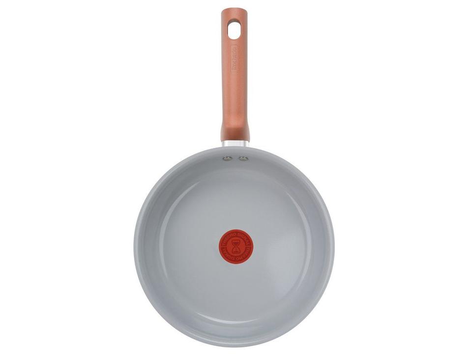 Jogo de Panelas Rochedo Cerâmico de Alumínio Rose Gold Fundo Triplo 5 Peças Ceramic - 9