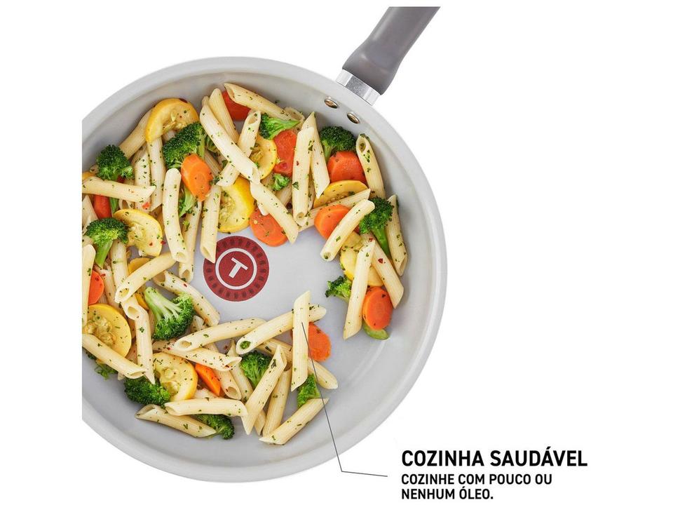 Jogo de Panelas Tefal Cerâmico Cinza 10 Peças Recycled Ceramic - 19