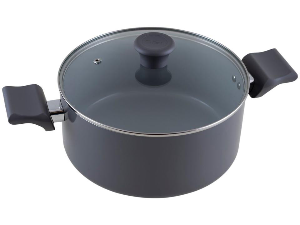 Jogo de Panelas Tefal Cerâmico Cinza 10 Peças Recycled Ceramic - 8