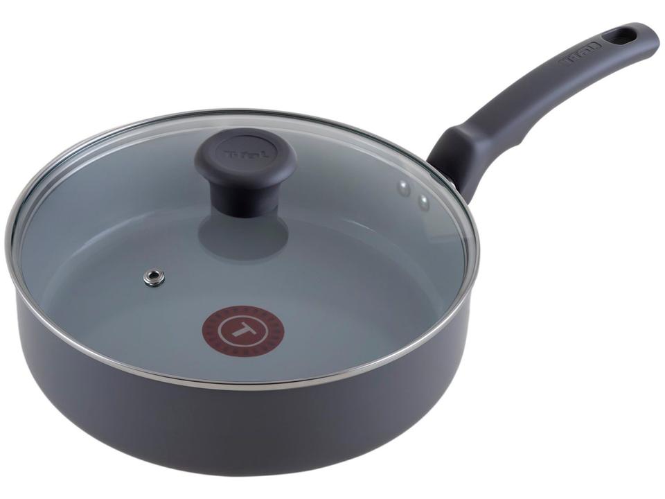 Jogo de Panelas Tefal Cerâmico Cinza 10 Peças Recycled Ceramic - 13
