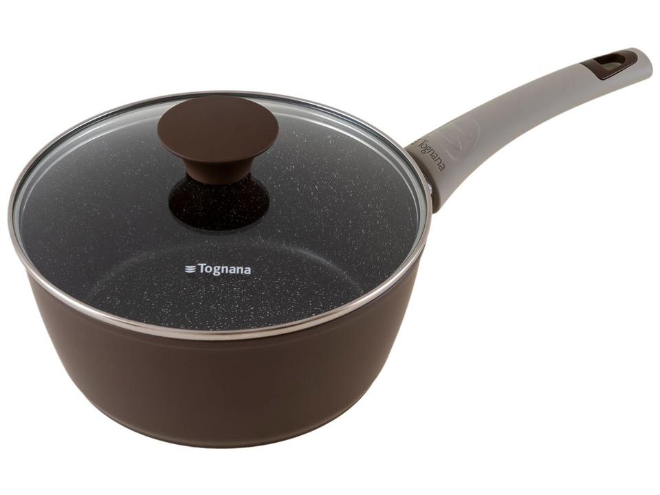 Jogo de Panelas Tognana Antiaderente de Alumínio Marrom 5 Peças Perolado - 5