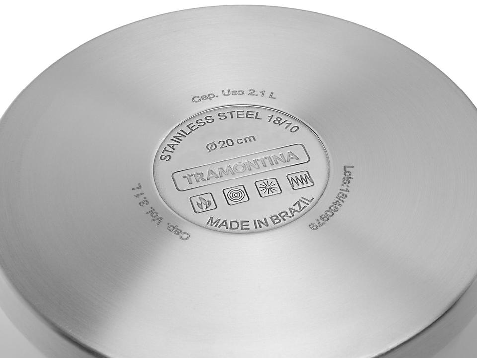 Jogo de Panelas Tramontina Allegra 65660220 Inox - 9
