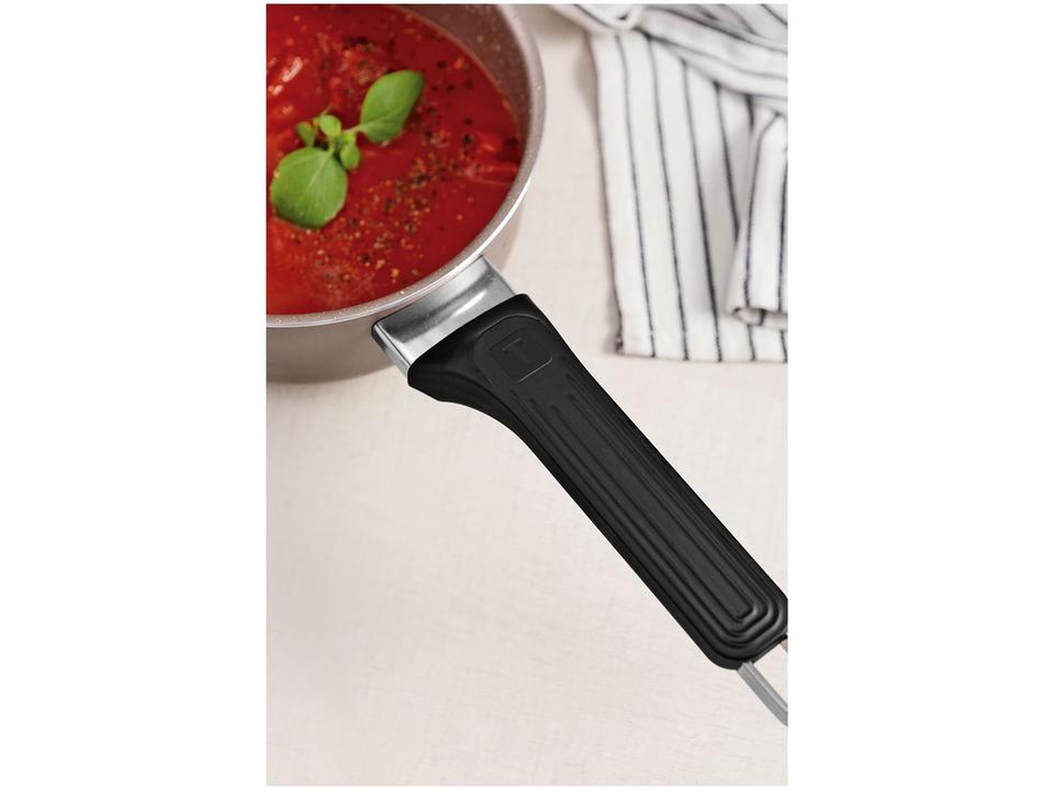 Jogo de Panelas Tramontina Antiaderente de Alumínio Amêndoa Milazzo - 7