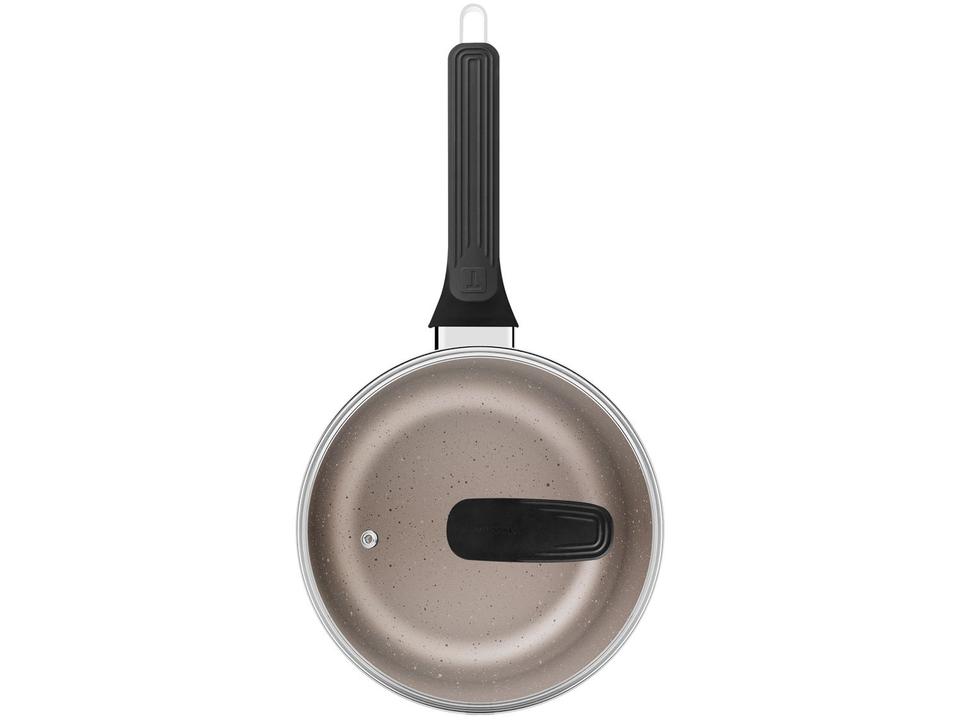 Jogo de Panelas Tramontina Antiaderente de Alumínio Amêndoa Milazzo - 23