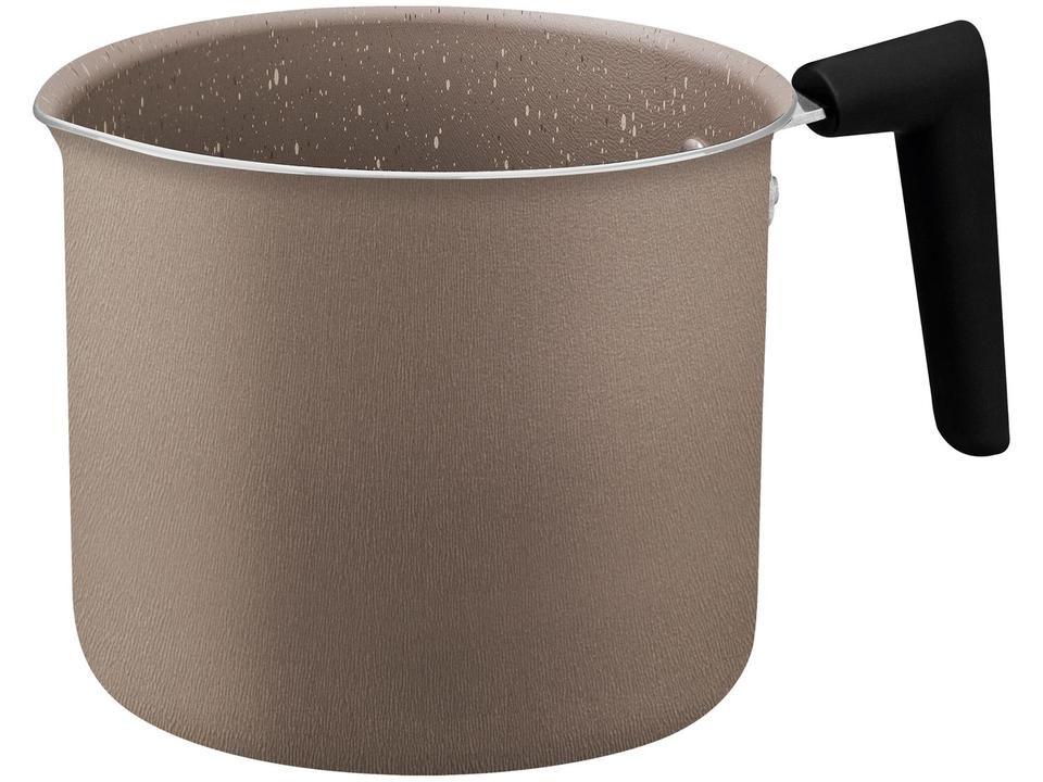 Jogo de Panelas Tramontina Antiaderente de Alumínio Amêndoa Milazzo - 25