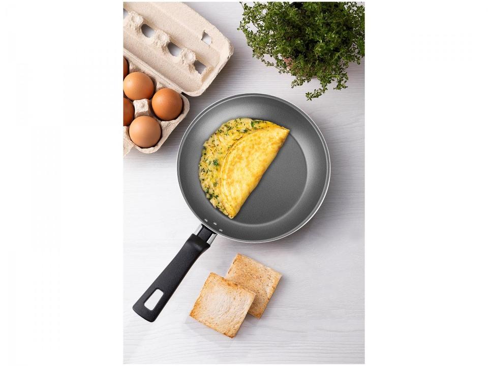 Jogo de Panelas Tramontina Antiaderente de Alumínio Azul 7 Peças Ravena - 13