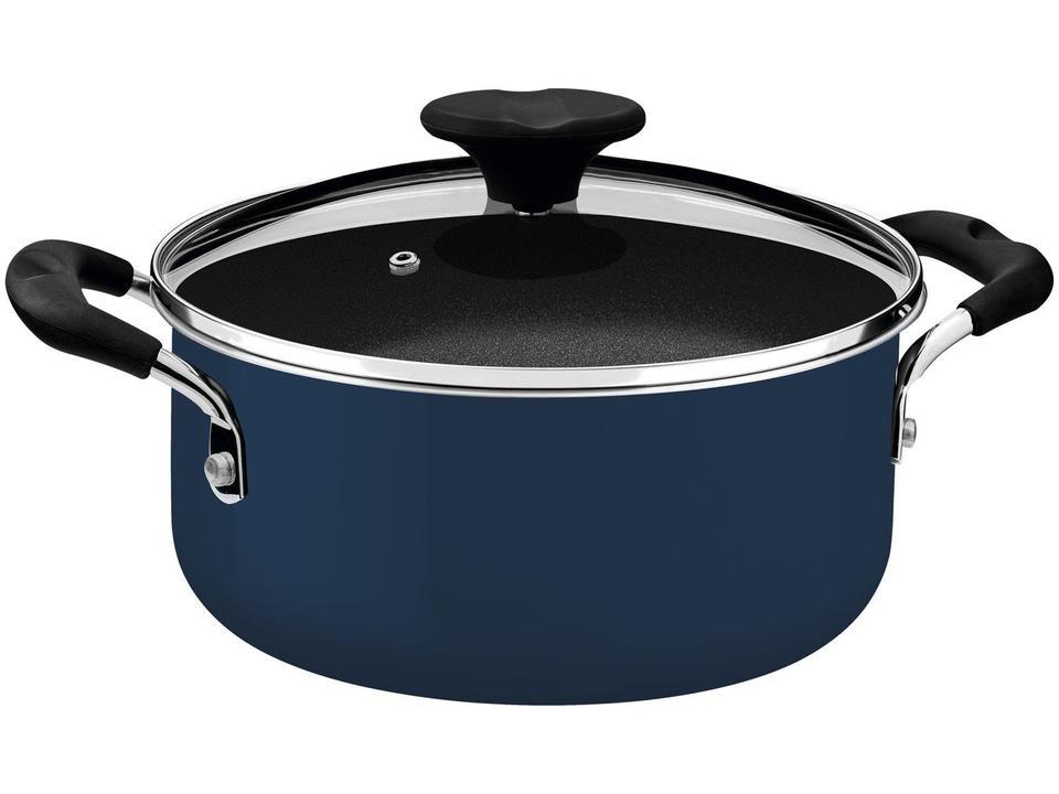 Jogo de Panelas Tramontina Antiaderente de Alumínio Azul Mediterrâneo 5 peças Tunis - 8