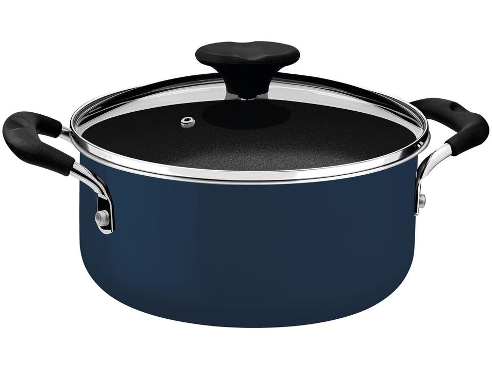 Jogo de Panelas Tramontina Antiaderente de Alumínio Azul Mediterrâneo 5 peças Tunis - 9