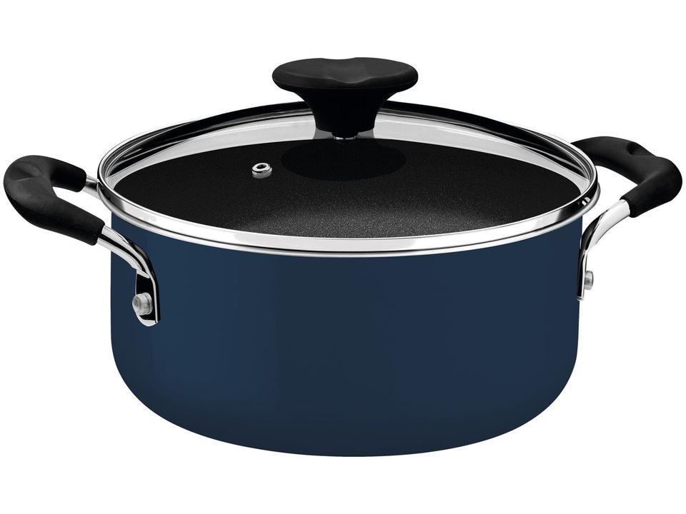 Jogo de Panelas Tramontina Antiaderente de Alumínio Azul Mediterrâneo 5 peças Tunis - 9