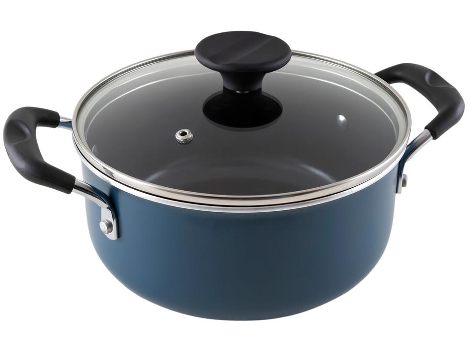 Jogo de Panelas Tramontina Antiaderente de Alumínio Azul Mediterrâneo 5 peças Tunis - 14