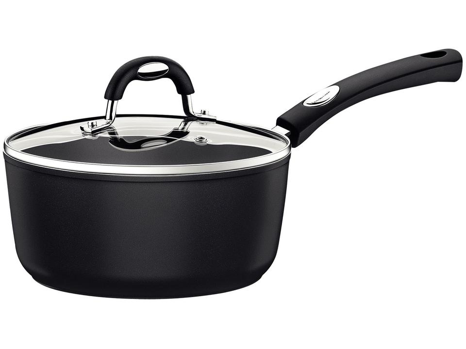 Jogo de Panelas Tramontina Antiaderente de Alumínio Preta 5 Peças Mônaco - 2