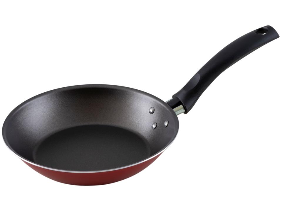 Jogo de Panelas Tramontina Antiaderente de Alumínio Vermelho 4 Peças Turim - 7