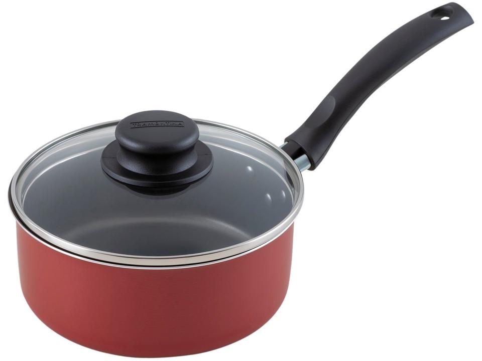 Jogo de Panelas Tramontina Antiaderente de Alumínio Vermelho 4 Peças Turim - 3