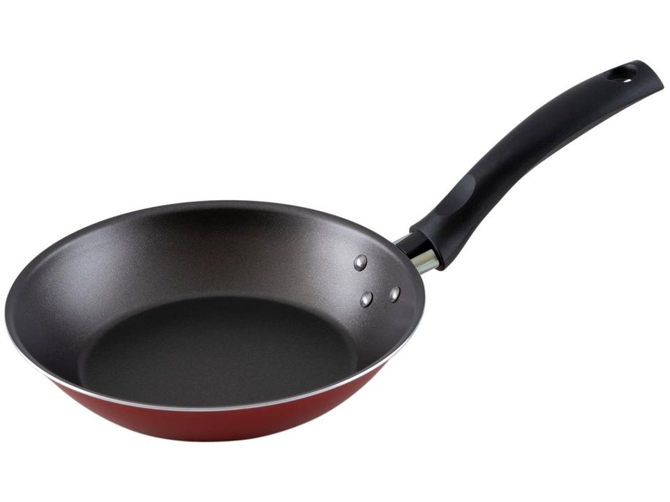 Jogo de Panelas Tramontina Antiaderente de Alumínio Vermelho 4 Peças Turim - 7