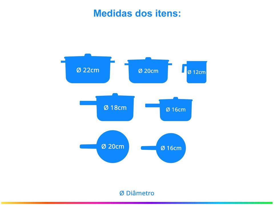 Jogo de Panelas Tramontina Antiaderente - 1