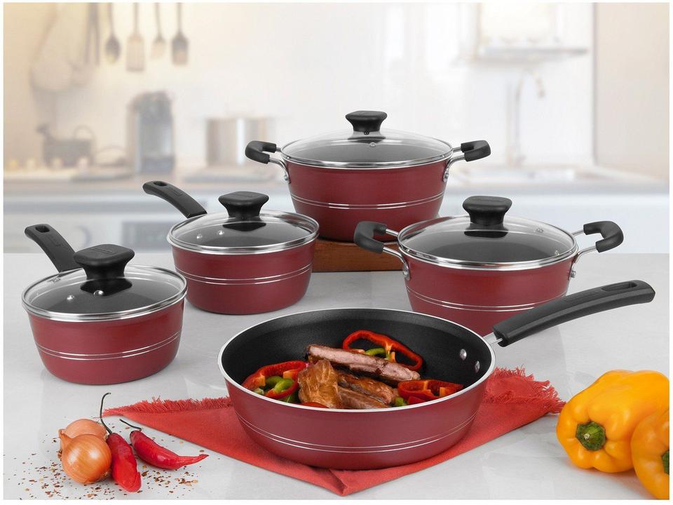 Jogo de Panelas Tramontina Antiaderente - 2