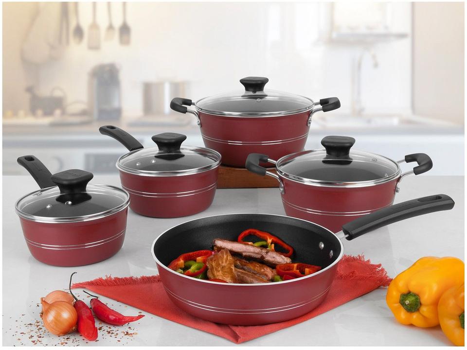 Jogo de Panelas Tramontina Antiaderente - 2