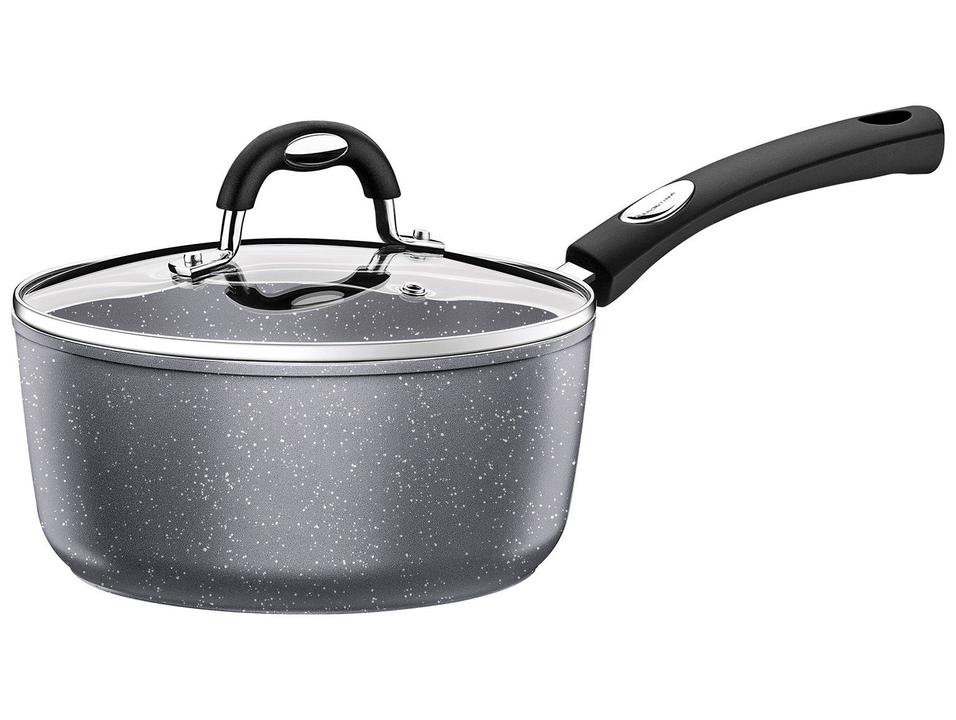 Jogo de Panelas Tramontina Antiaderente Starflon Premium Alumínio Cinza 5 Peças Mônaco - 5