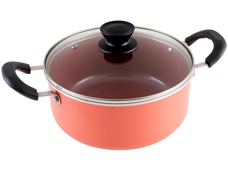 Jogo de Panelas Tramontina de Alumínio Coral - 5