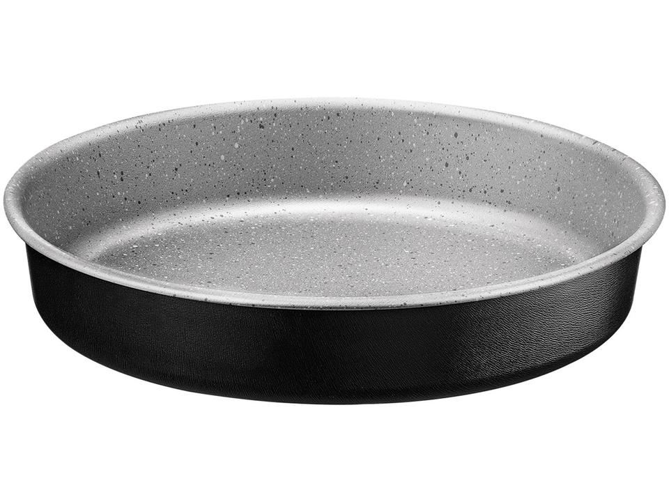 Jogo de Panelas Tramontina de Alumínio Preta 10 Peças Linz - 7