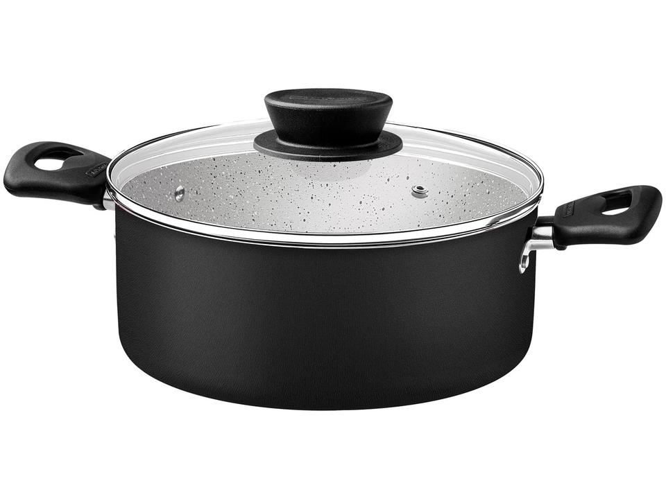 Jogo de Panelas Tramontina de Alumínio Preta 5 Peças Linz - 3