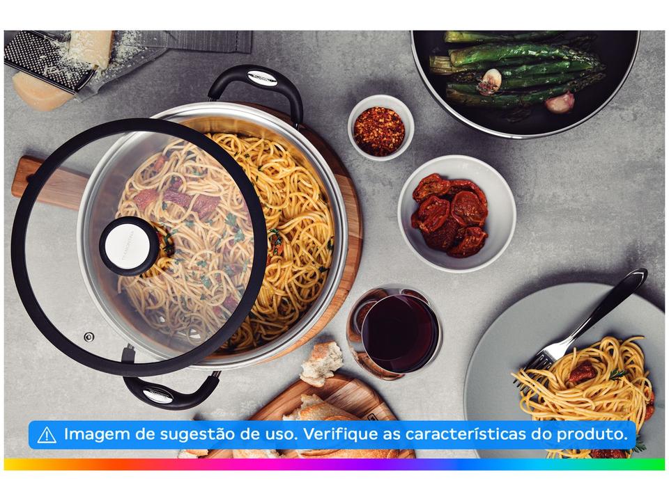 Jogo de Panelas Tramontina de Inox Prata 4 peças Solar - 8