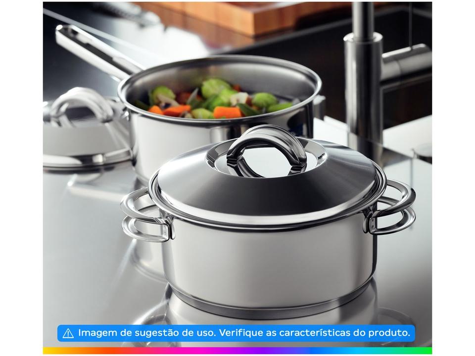 Jogo de Panelas Tramontina de Inox Prata 5 peças Solar - 8