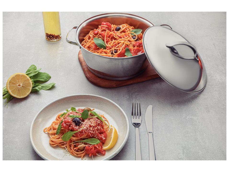 Jogo de Panelas Tramontina Inox 10 Peças Allegra - 6