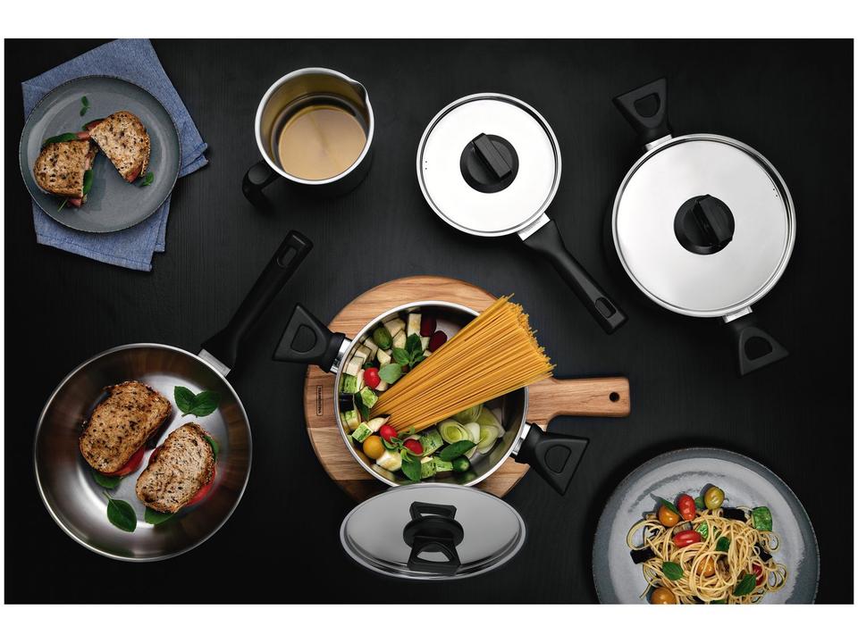 Jogo de Panelas Tramontina Inox 5 Peças - 2