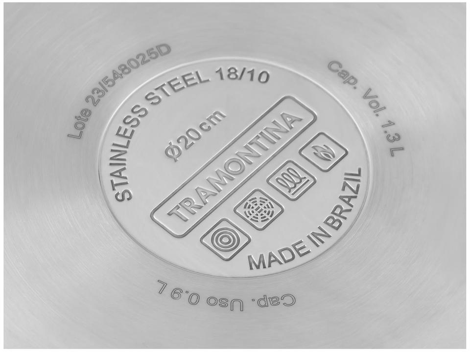 Jogo de Panelas Tramontina Inox 5 Peças - 10