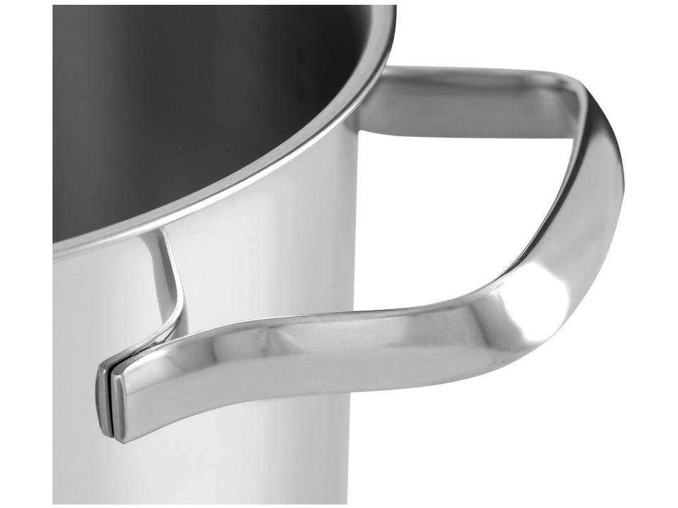 Jogo de Panelas Tramontina Inox Fundo Triplo - 12