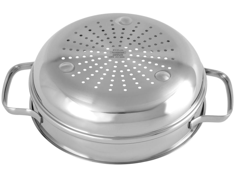 Jogo de Panelas Tramontina Inox Fundo Triplo - 9