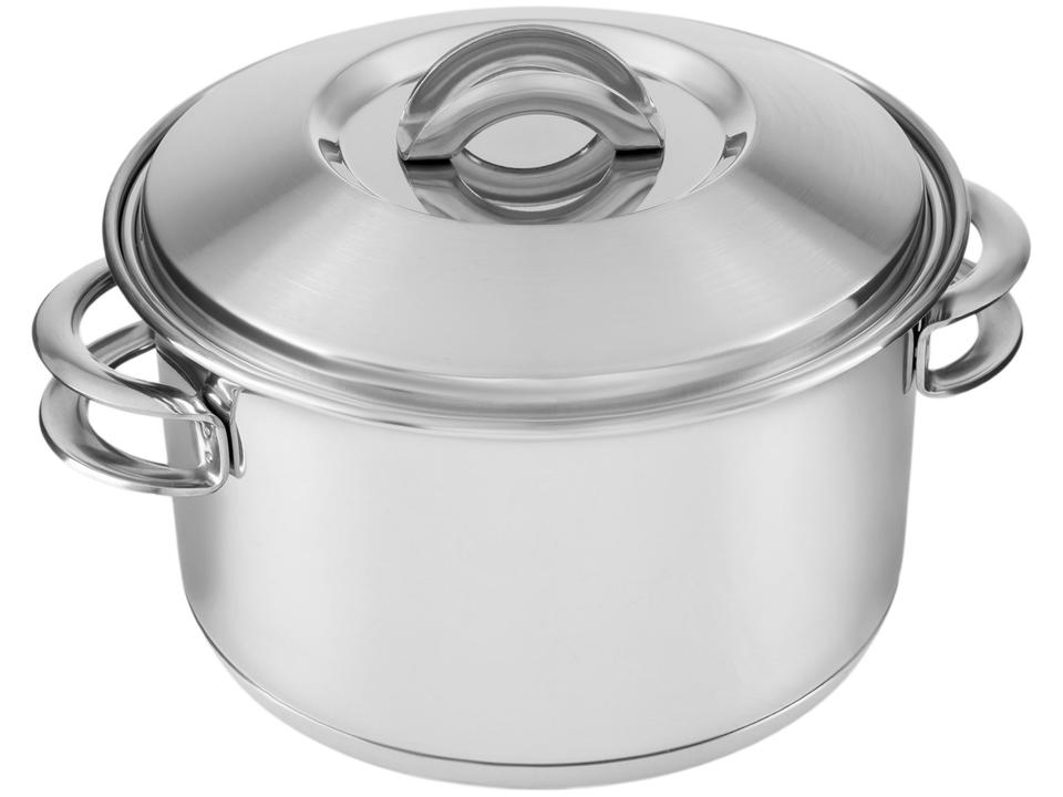 Jogo de Panelas Tramontina Inox  Fundo Triplo 4 Peças Solar 65510760 - 3