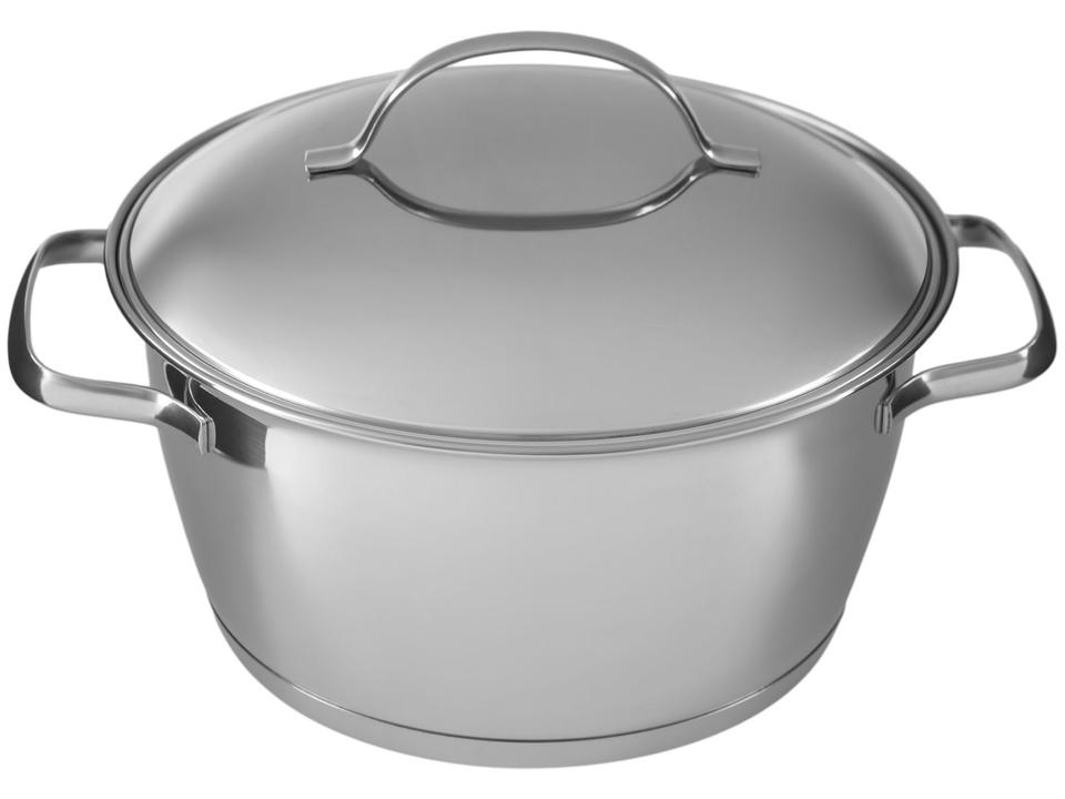 Jogo de Panelas Tramontina Inox Fundo Triplo 5 Peças Allegra - 5