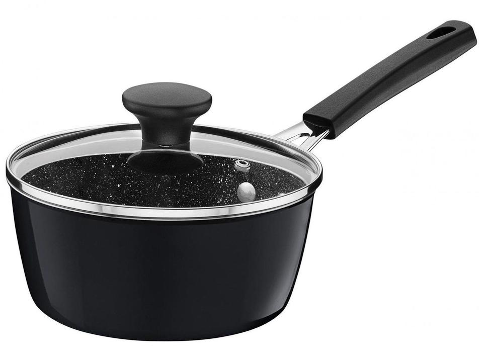 Jogo de Panelas Tramontina Revestimento Cerâmico de Alumínio Cinza 5 Peças Glenz - 7