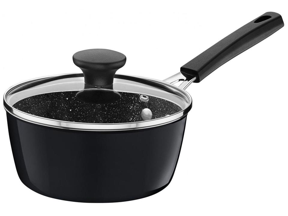 Jogo de Panelas Tramontina Revestimento Cerâmico de Alumínio Cinza 5 Peças Glenz - 8