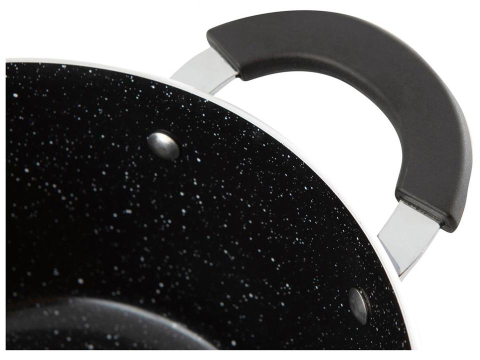 Jogo de Panelas Tramontina Revestimento Cerâmico de Alumínio Cinza 5 Peças Glenz - 12