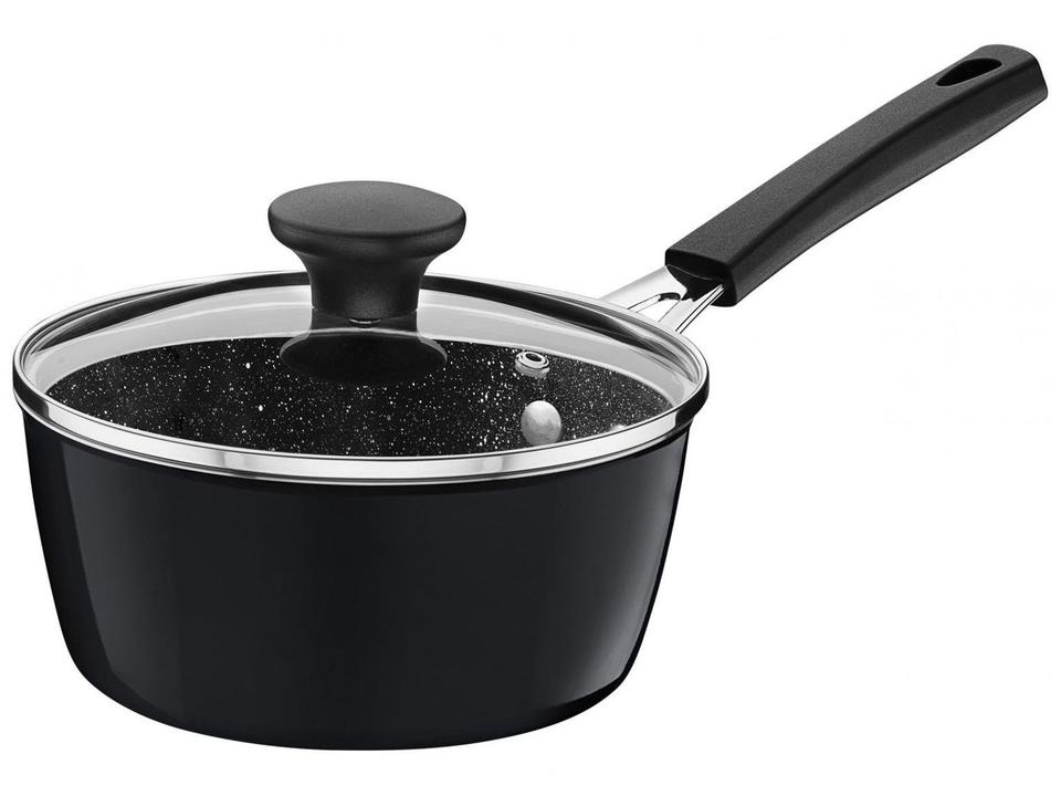 Jogo de Panelas Tramontina Revestimento Cerâmico de Alumínio Cinza 5 Peças Glenz - 7