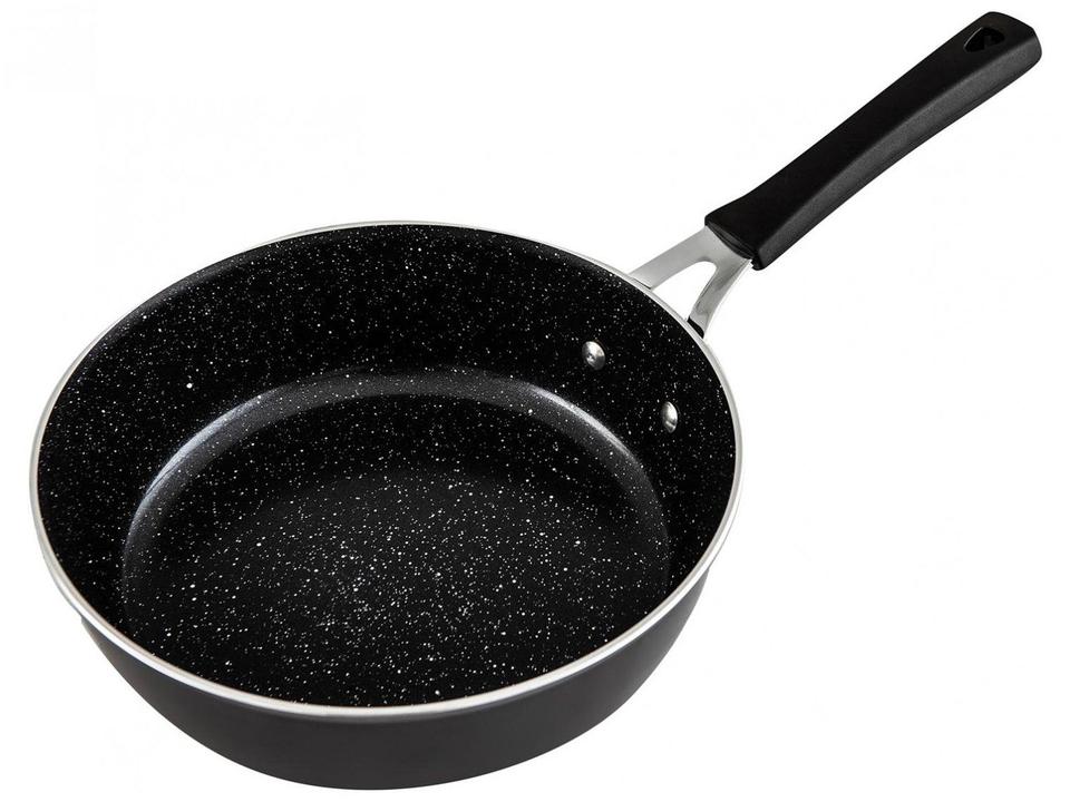 Jogo de Panelas Tramontina Revestimento Cerâmico de Alumínio Cinza 5 Peças Glenz - 10