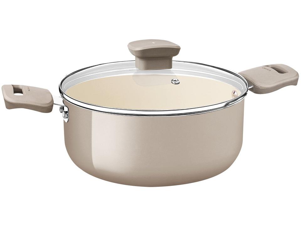 Jogo de Panelas Tramontina Revestimento Cerâmico de Alumínio Linho 5 Peças Veronese - 5