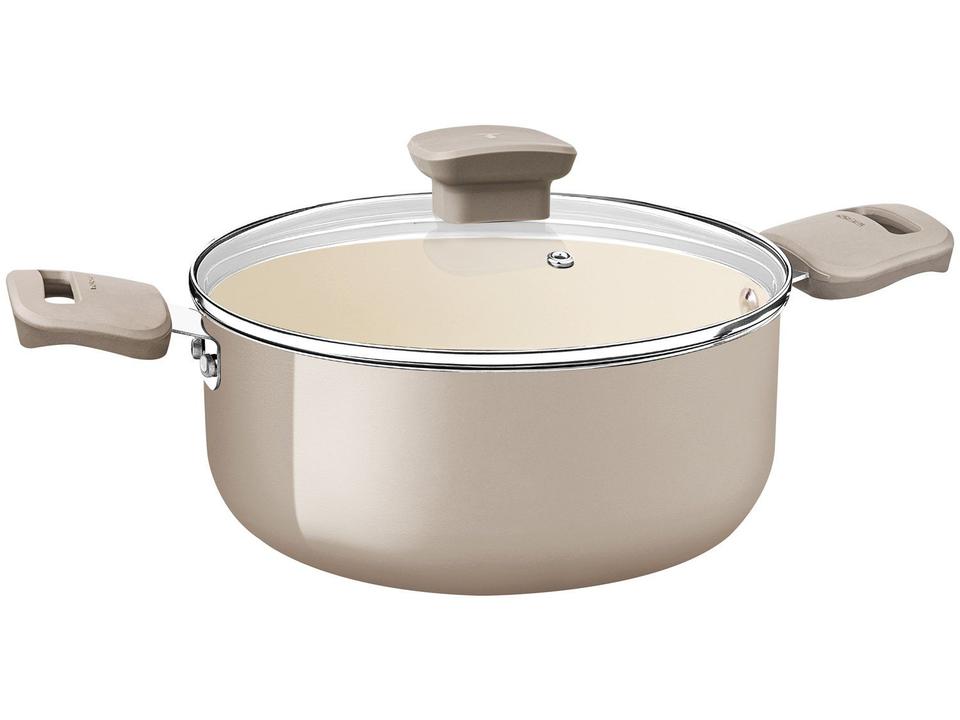 Jogo de Panelas Tramontina Revestimento Cerâmico de Alumínio Linho 5 Peças Veronese - 6