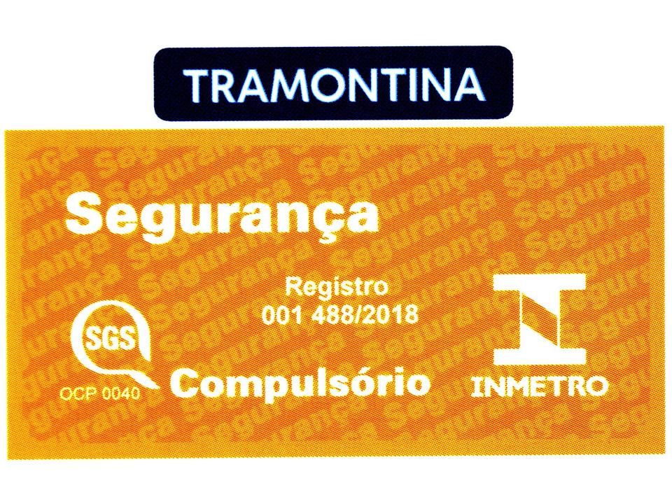 Jogo de Panelas Tramontina Revestimento Cerâmico de Alumínio Vermelho 4 Peças Glenz - 14